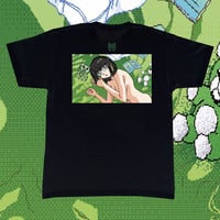 NYANTAKO×KDN Naked girl T-shirts　BLACK