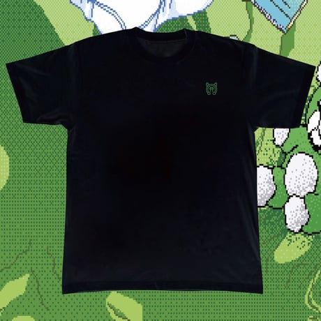 NYANTAKO×KDN Naked girl T-shirts　BLACK