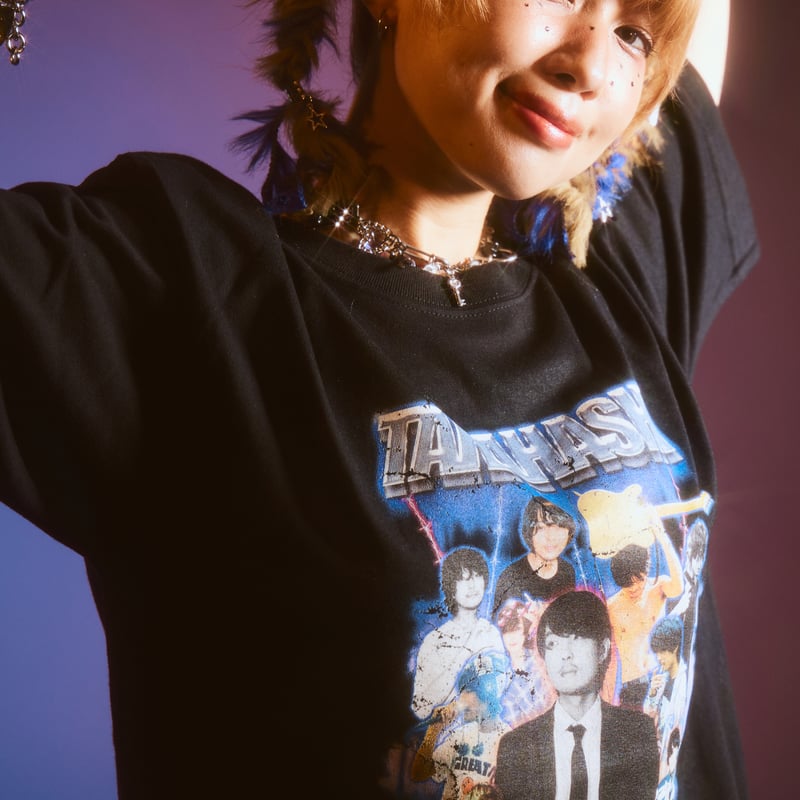 TAKAHASHI HIBIKI Tee Ⅲ 【Black】 | 幽幻怪社件-KUDAN-『件 TAKAHASHI HIBIKI Tee Ⅲ 【Black】 | 幽幻怪社件-KUDAN-『件