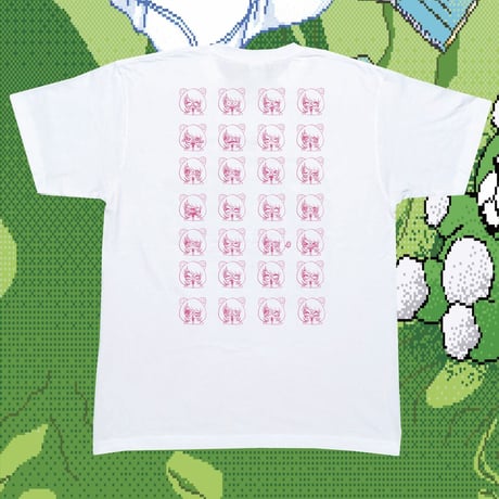 NYANTAKO×KDN　にゃんレボDocument T-shirts　White