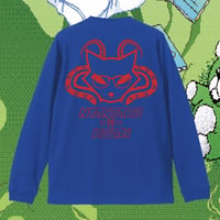 NYANTAKO×KDN Symbol logo long sleeve　RoyalBlue