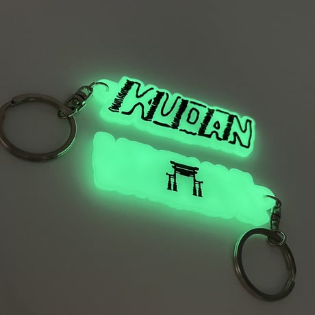 KUDAN LOGO蓄光 Rubber strap