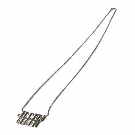 jinmenusagi KDNtypo silver necklace