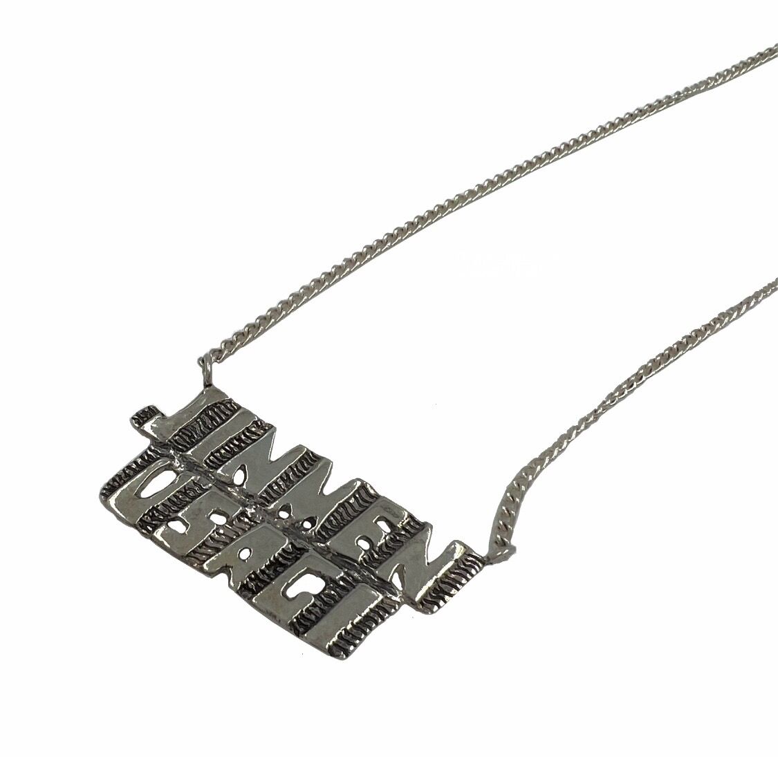 jinmenusagi KDNtypo silver necklace