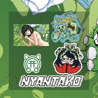 NYANTAKO×KDN Sticker set