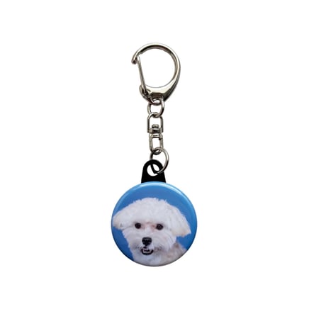 monell™ Button Badge Key Chain ぺろver