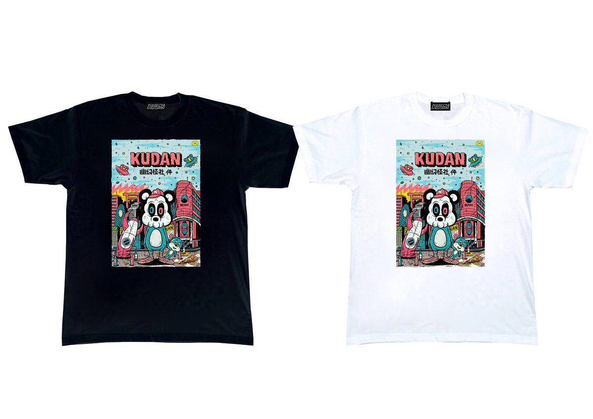 TM paint × KUDAN tee | 幽幻怪社件-KUDAN-『件らNightファクトリー』