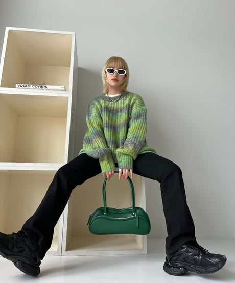 GRADATION KNIT
