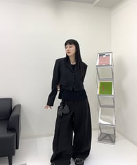 HIGH WAIST WIDE PANTS