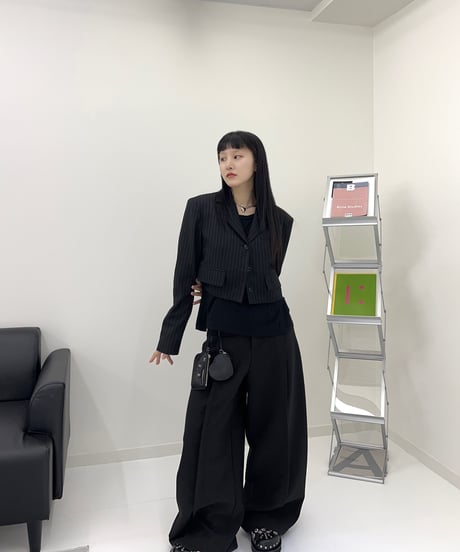 HIGH WAIST WIDE PANTS