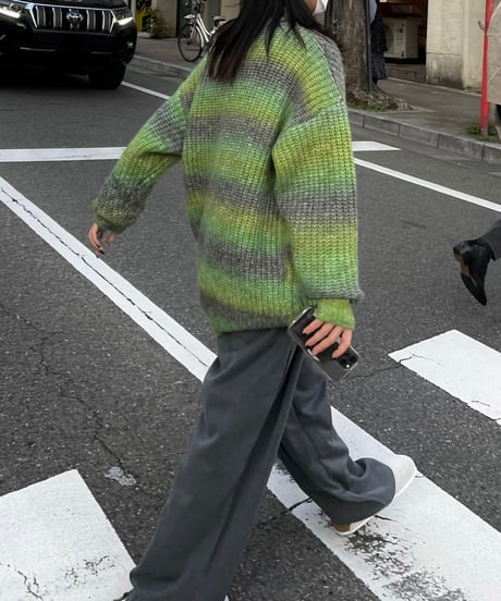GRADATION KNIT
