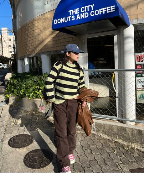 MINT STRIPED SWEATER