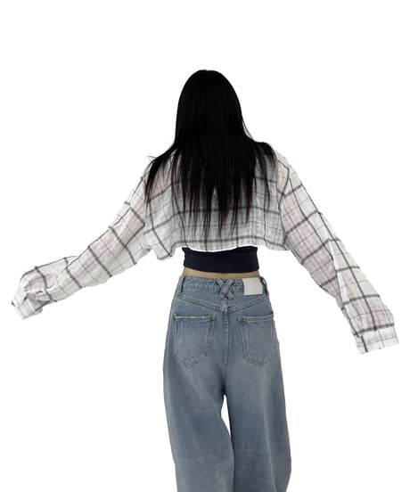 CHECK GIRL SHIRT（2color!）