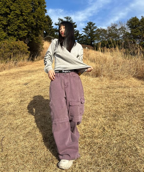 GRAPE CARGO PANTS