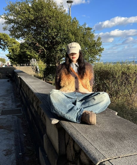 SUNSET HAIRY CARDIGAN