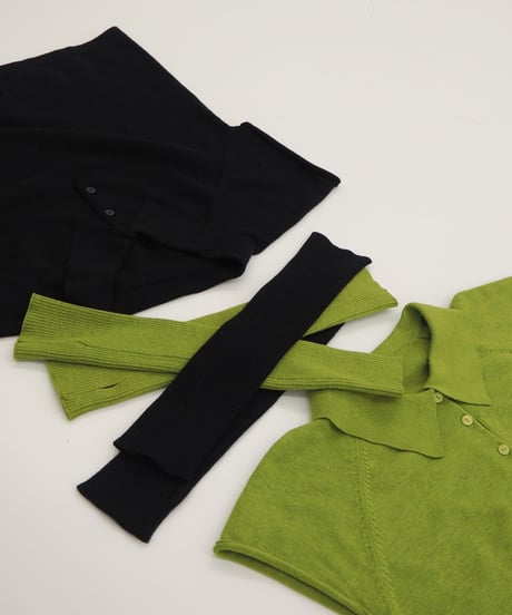ARM WARMER KNIT POLO（2color）