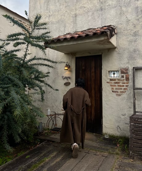 ALMOND LONG COAT