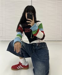 COLORFUL KNITTING BOLERO