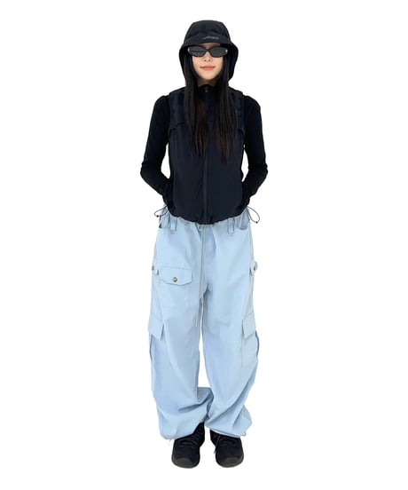 PASTEL PARACHUTE PANTS