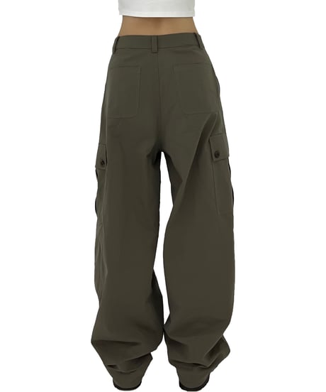 MILITARY WIDE CARGO PANTS