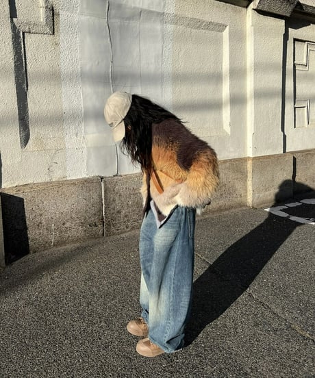 SUNSET HAIRY CARDIGAN