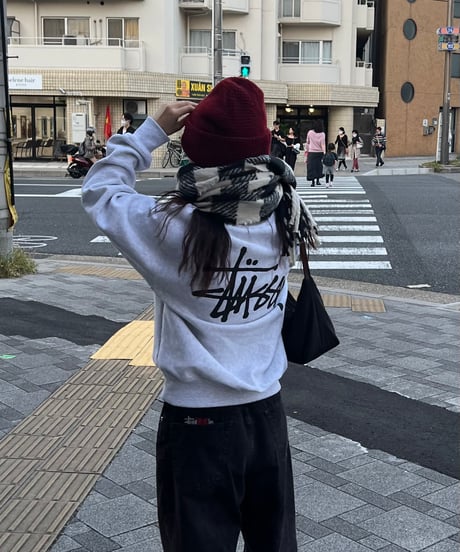 FRINGES PLAID MUFFLER