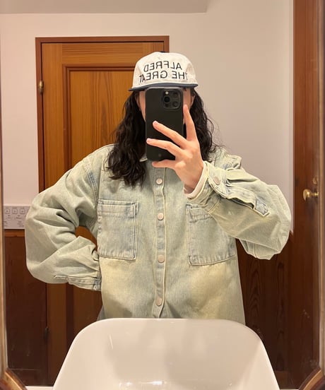 ［Restock］WASHED PALE JEANS SET