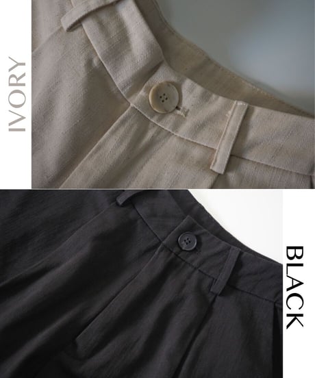 COTTON LANTERN PANTS（2color）