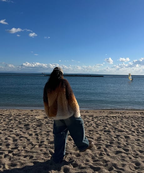 SUNSET HAIRY CARDIGAN