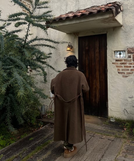 ALMOND LONG COAT
