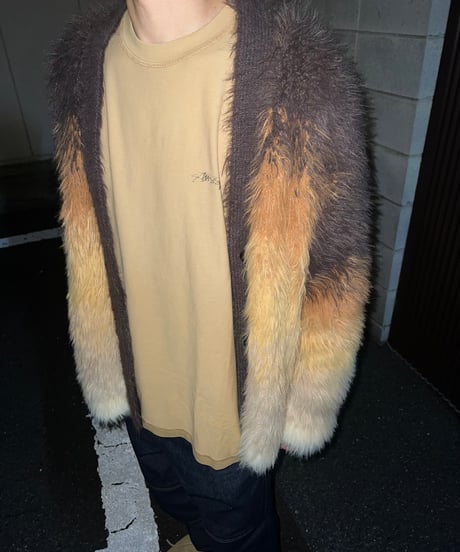 SUNSET HAIRY CARDIGAN