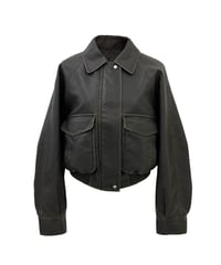 VINTAGE LEATHER BLOUSON（2color!）