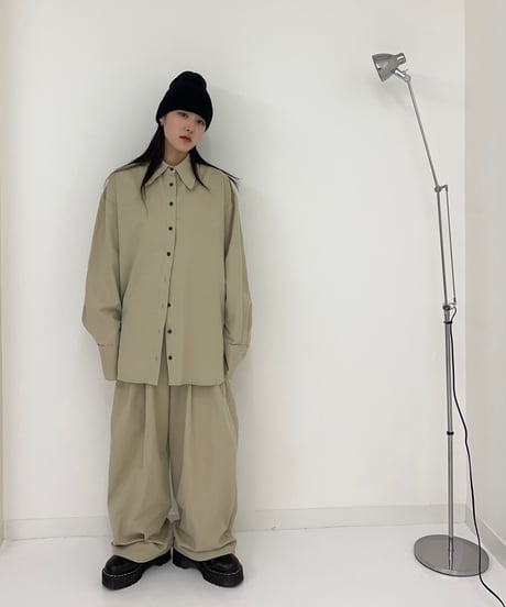 UNTRIMMED LOOSE FIT CO-ORD（2color）