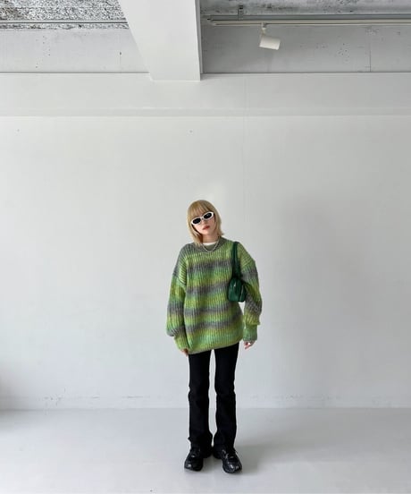 GRADATION KNIT