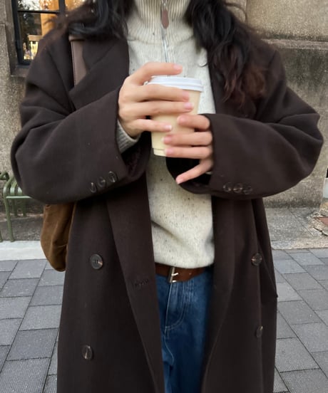 WOOL ZIP KNIT（2color!）