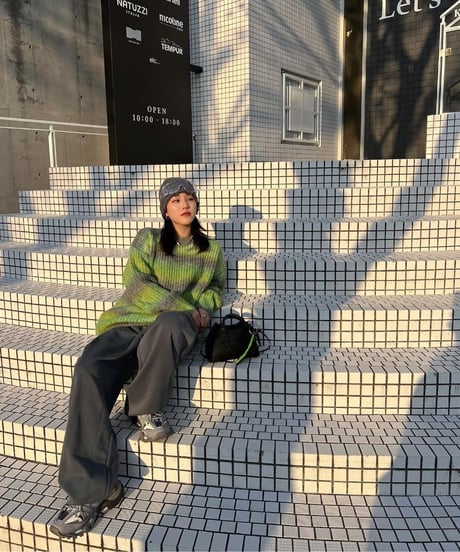 GRADATION KNIT