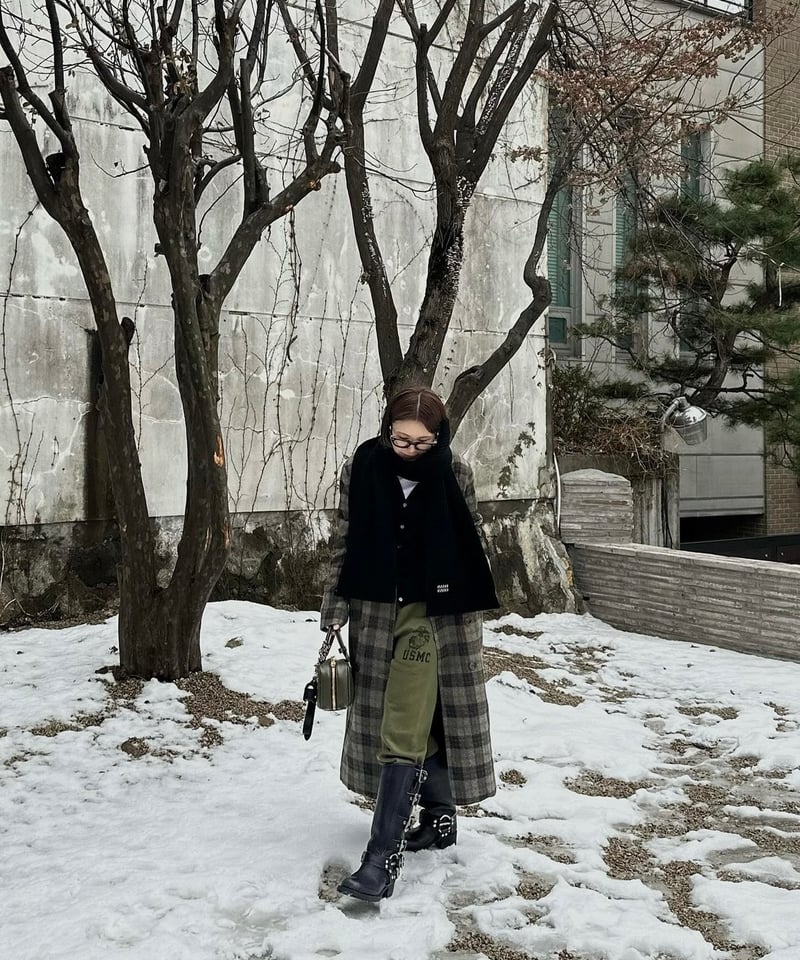 Restock］CHECK WOOL COAT | 10llllllllll