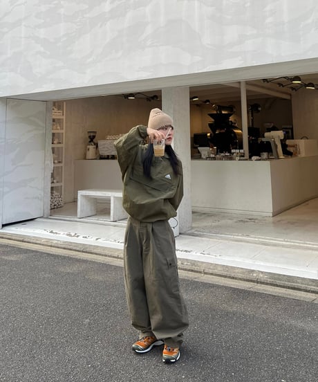 MILITARY WIDE CARGO PANTS