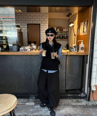 COTTON LANTERN PANTS（2color）