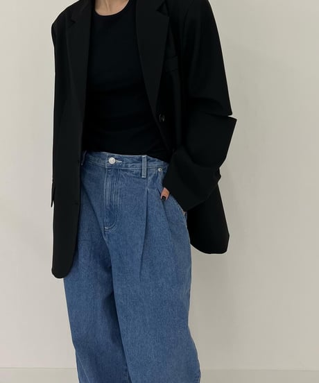 BASIC RIB FIT T-SHIRT