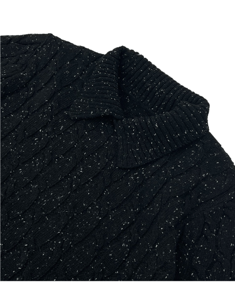 COLLAR NEP KNIT