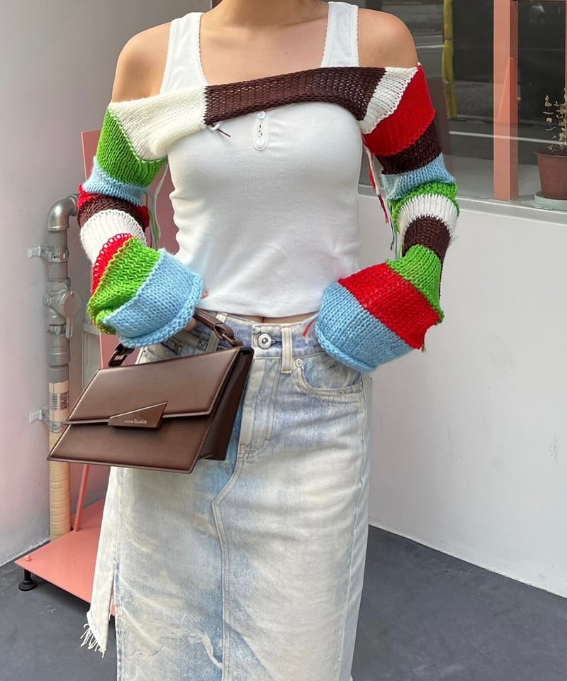 オール DEAR knit bolero Ameri（アメリ）の「ASSORTMENT KNIT BOLERO