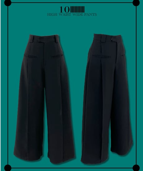 HIGH WAIST WIDE PANTS