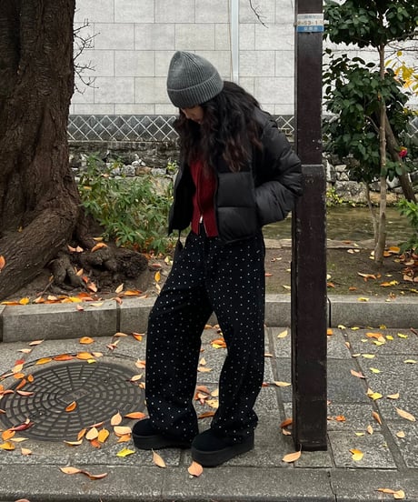 ［Restock］FLORET DOT PANTS