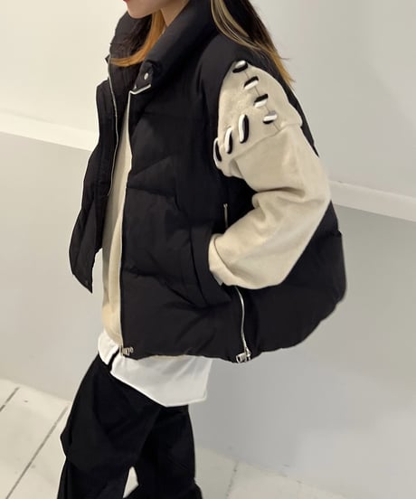 STRING CREW NECK KNIT（2color）