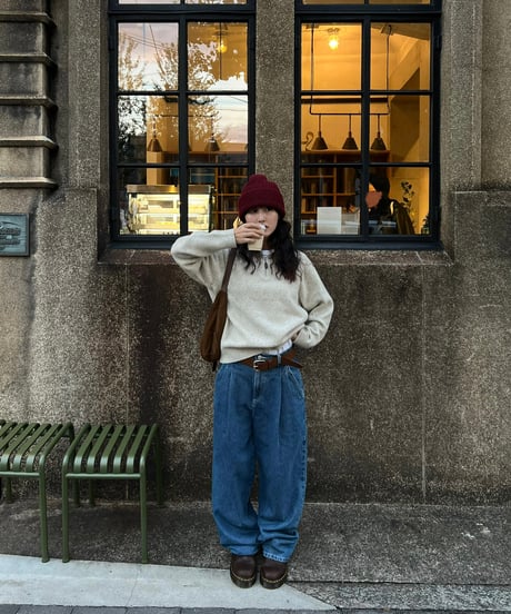 WOOL ZIP KNIT（2color!）