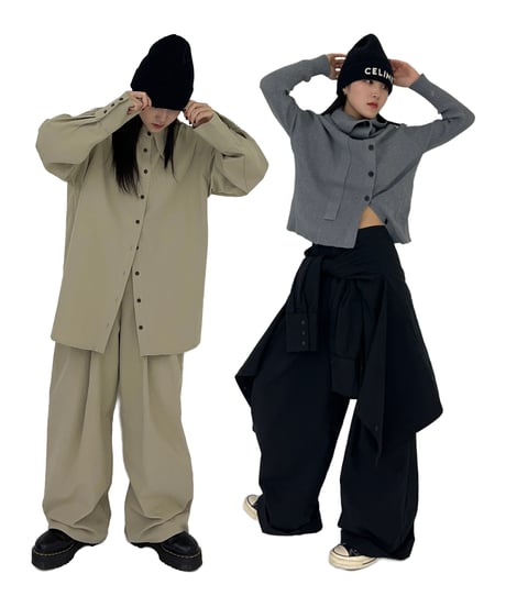 UNTRIMMED LOOSE FIT CO-ORD（2color）