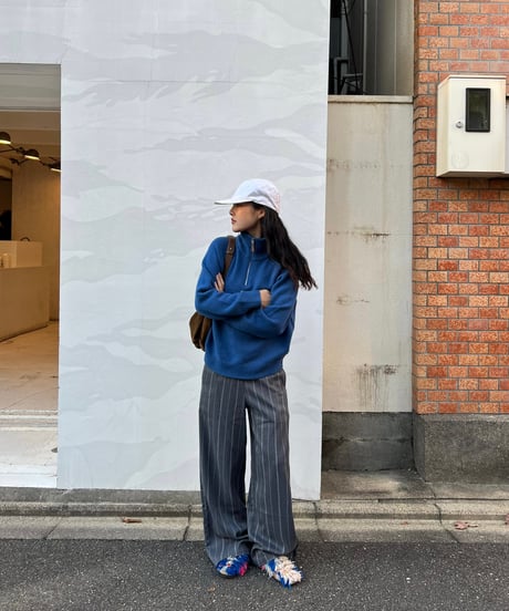 WOOL ZIP KNIT（2color!）
