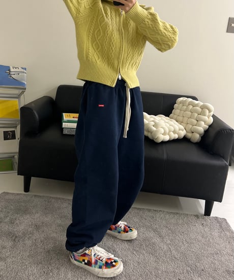 DOUBLE ZIP CABLE KNIT（2color!）