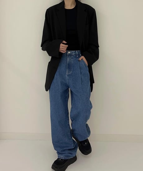 BASIC RIB FIT T-SHIRT